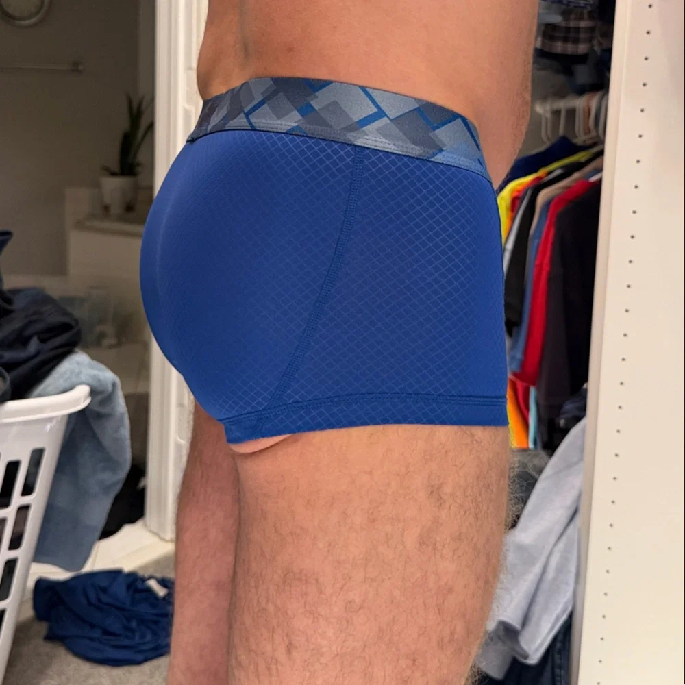 2Xist Men's Bold Blue Compression Shorts - Picture 4 of 4